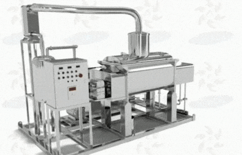 vacuum screw dryer