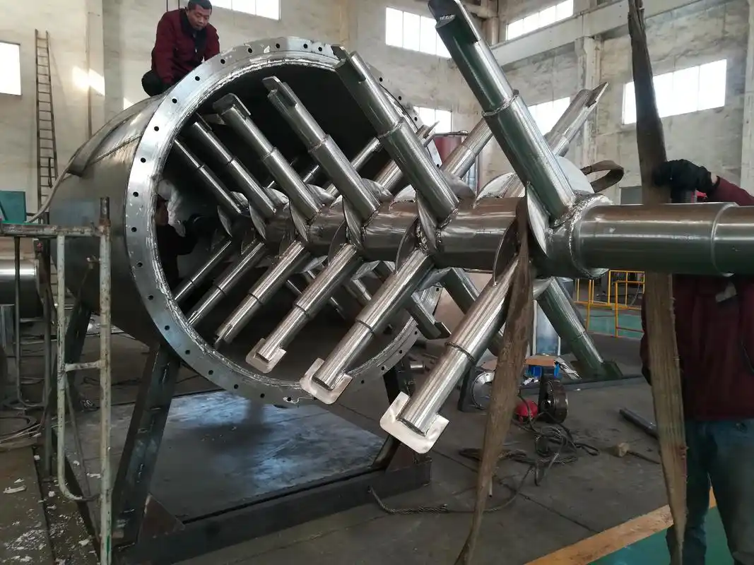 rotary vacuum paddle dryer